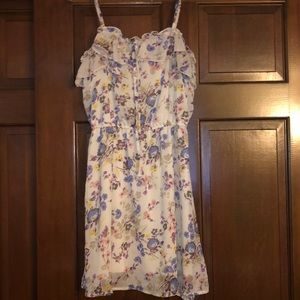Flower short dress